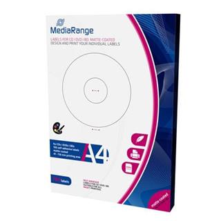 MediaRange CD/DVD/Blu-ray etikety 41mm - 118mm