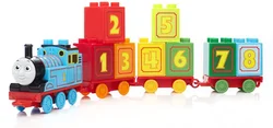 Mega Bloks - Mašinka Tomáš - 123 naučný vláček