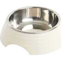 Melamínová miska Buster Frosted Ripple Bowl 160 ml biela