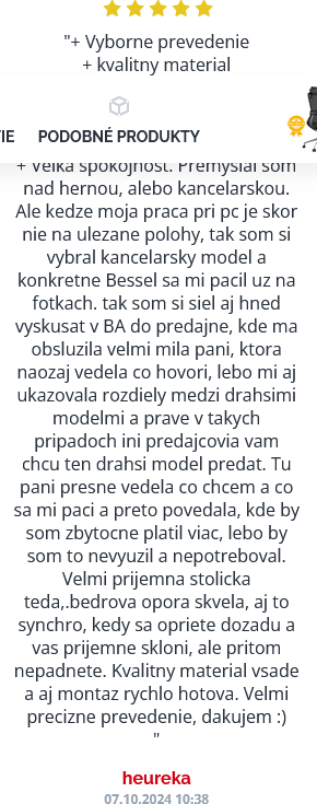 Mercury Bessel, čierna