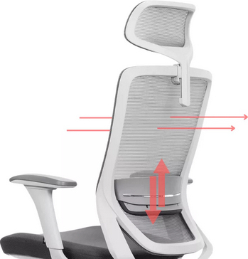 Mercury Swift, šedý plast, tmavě šedá látka
