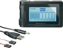 Měřič LiPol akupacků Voltcraft Multi Monitor 4v1, až 8S