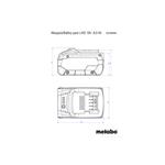 Metabo 18V LiHD 10Ah (625549000)