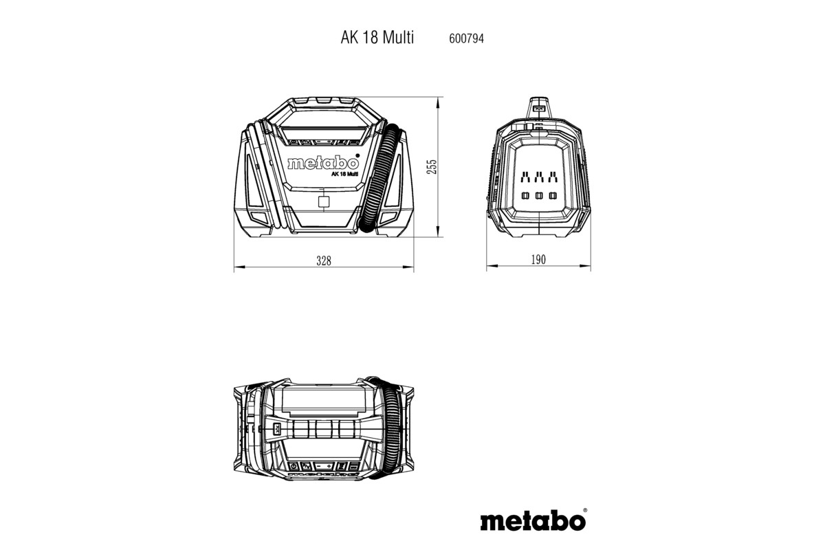 Metabo AK 18 Multi (600794850)