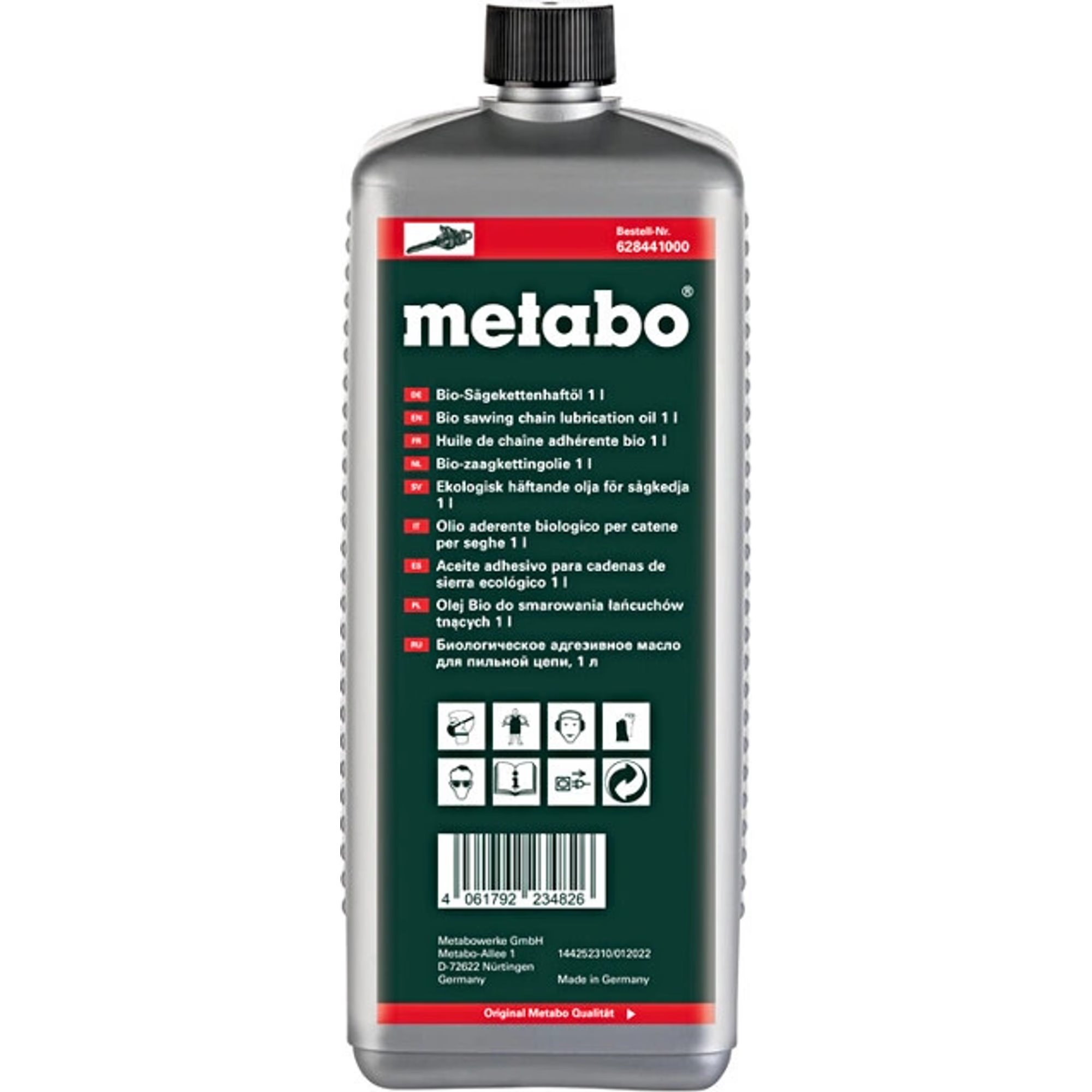 METABO Bio olej na pílové reťaze 1l