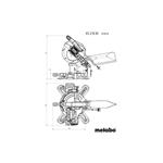 Metabo KS 216 M (610216900) + pilový kotouč