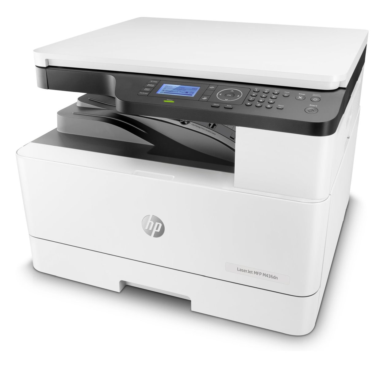 Hp laserjet mfp m436dn бледно печатает