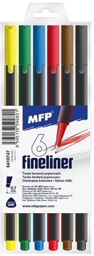 MFP Marker FL 6 farieb 0,7 mm trojuholníkový