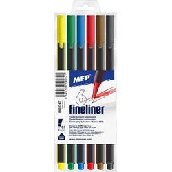 MFP Marker FL 6 farieb 0,7 mm trojuholníkový