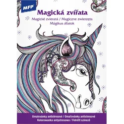 MFP Omalovánky antistresové Magická zvířata 210x290/32s