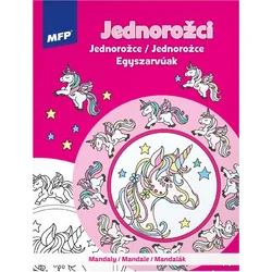 MFP Omalovánky antistresové Mandaly Jednorožci 210x276mm/24s