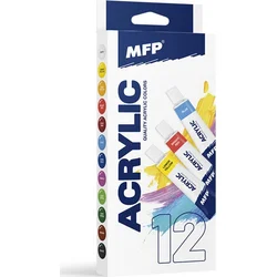 MFP sada akrylových farieb 12 x 12 ml