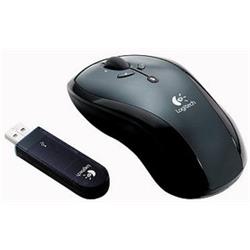 MG LOGITECH LX7 Cordless Optical Mouse, TMAVĚ ŠEDÁ, wireles
