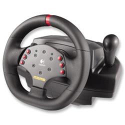 MG Logitech MOMOForce - volant s hmatovou odezvou, USB port