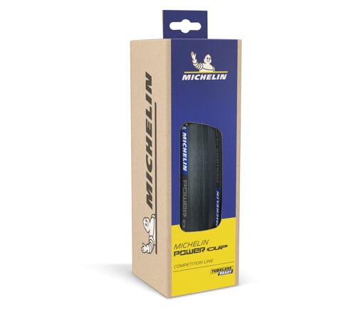 MICHELIN PLÁŠŤ POWER CUP BLACK 700x30 COMPETITION LINE KEVLAR GUM-X TS TLR (527184)