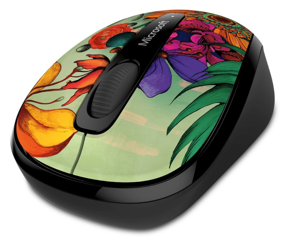 Microsoft myš Wireless Mobile Mouse 3500 Limited Edition Artist Series (GMF00375) T.S.BOHEMIA
