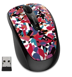 Microsoft Wireless Mobile Mouse 3500 Limited Edition Artist Geo Prism (GMF-00401)