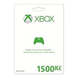 Microsoft XBOX Live (Windows Store) Dárková karta 1500 Kč