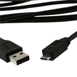 microUSB 0,5m (5-pin) černý