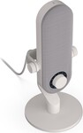 Mikrofón Krux Pin / stolný mikrofón / 3,5 mm konektor / USB-C / biely