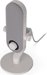 Mikrofón Krux Pin / stolný mikrofón / 3,5 mm konektor / USB-C / biely