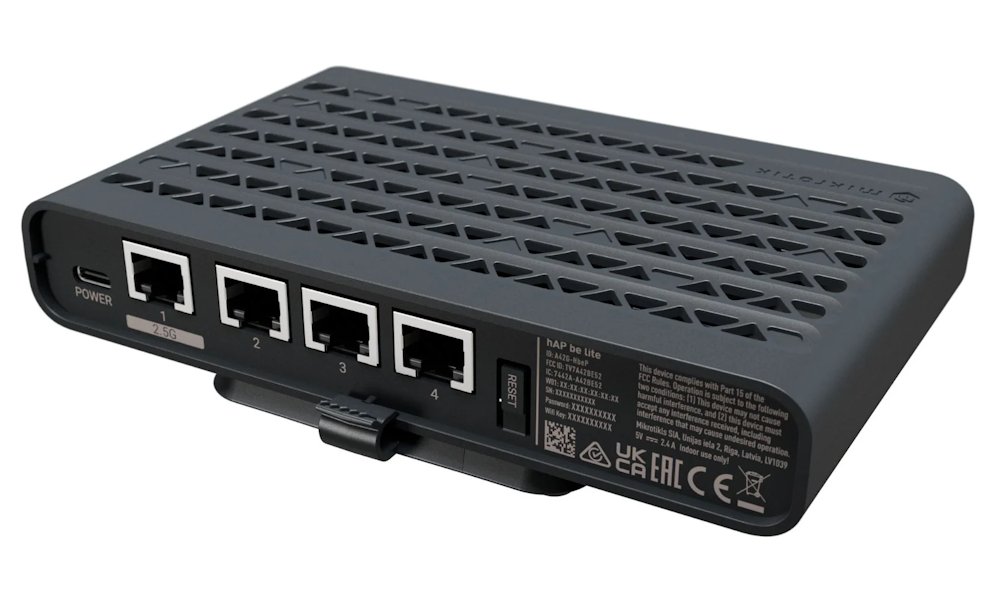 MIKROTIK - A42G-HbeP - Wi-Fi 7 router a prístupový bod hAP be lite