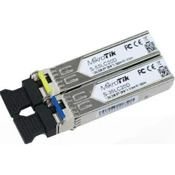 MIKROTIK Pair of SFP modules (S-4554LC80D) - Huby, repeatery,  routery atd