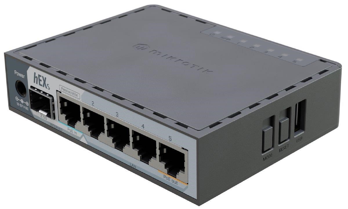 MikroTik RouterBOARD E60iUGS, hEX S