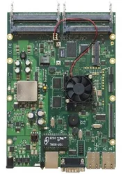 MikroTik RouterBOARD RB800, 256MB RAM, MPC8544 800MHz, 3xGLAN, 1x miniPCIe, RouterOS L5