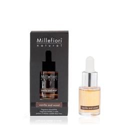 Millefiori Natural Vanilla & Wood vonný olej 15 ml