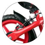 Milly Mally Detský bicykel Dragon s brzdou ružový