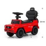 Milly Mally Scooter s vodiacou tyčou MERCEDES G350d červená