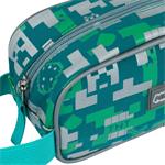 MINECRAFT Strieborné puzdro na ceruzky Creeper