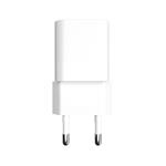 Mini sieťová nabíjačka FIXED s výstupom USB-C a USB, podpora PD a QC 3.0, 20 W, biela