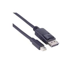 miniDisplayPort - DisplayPort přípojný kabel M/M 3m