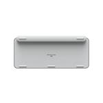 Minimalistická bezdrôtová podsvietená klávesnica Logitech MX Keys Mini For Mac, bledosivá - US INTL