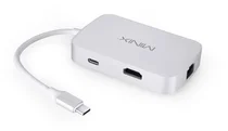 Minix NEO-C Multiport Adapter USB-C HDMI Silver