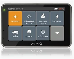 MIO Combo 5207 Truck GPS navigace, LCD 5", mapy EU (44) Lifetim
