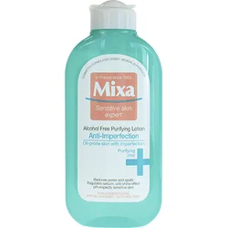 Mixa Čistiaca pleťová voda proti nedokonalostiam bez alkoholu 200 ml