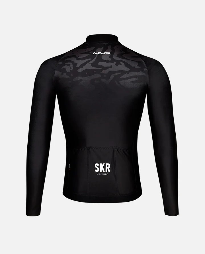 MMR dres s dlhým rukávom čierny M