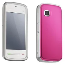 Mobilní telefon Nokia 5230 NAVI Pack White Pink