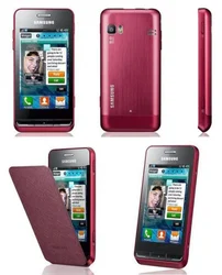 Mobilní telefon Samsung Wave 723 (S7230) Garnet Red