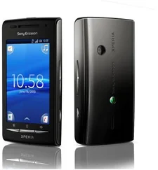 Mobilní telefon Sony Ericsson Xperia X8 (E15) Black + grey cover
