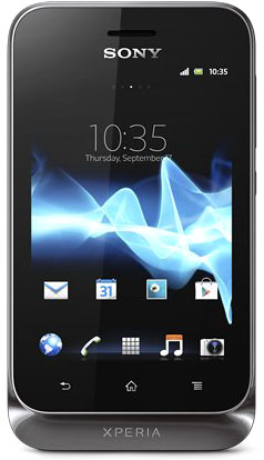 Mobilní telefon SONY Xperia tipo dual Serene Black