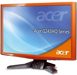 Monitor ACER 24''LCD G243HQoid 1920×1200, 80000:1, 300cd/m2, 2MS, HDMI,DVI