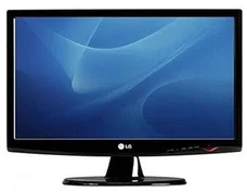 Monitor LG W2243TE-PF 22" LCD piano black 30 000:1, Full HD, 5ms, DVI