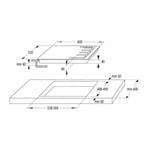 Mora VDP 647 X7 Vstavaná plynová varná doska 60 cm, nerezová oceľ