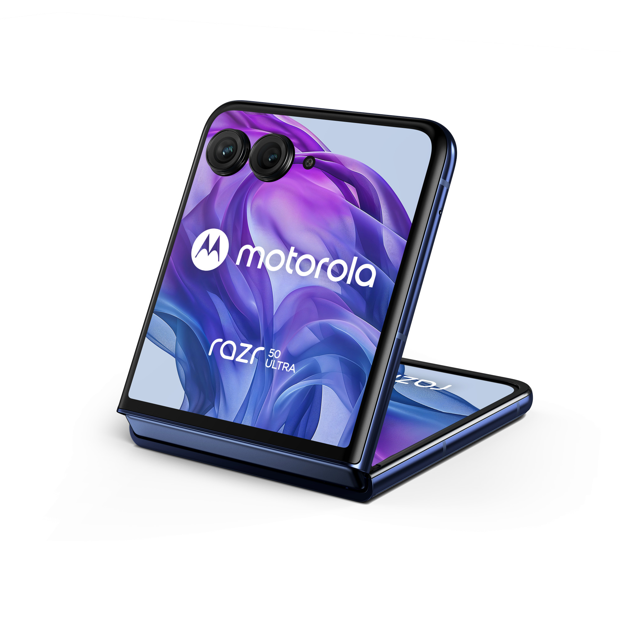 Motorola Razr 50 Ultra v odtieni Midnight Blue