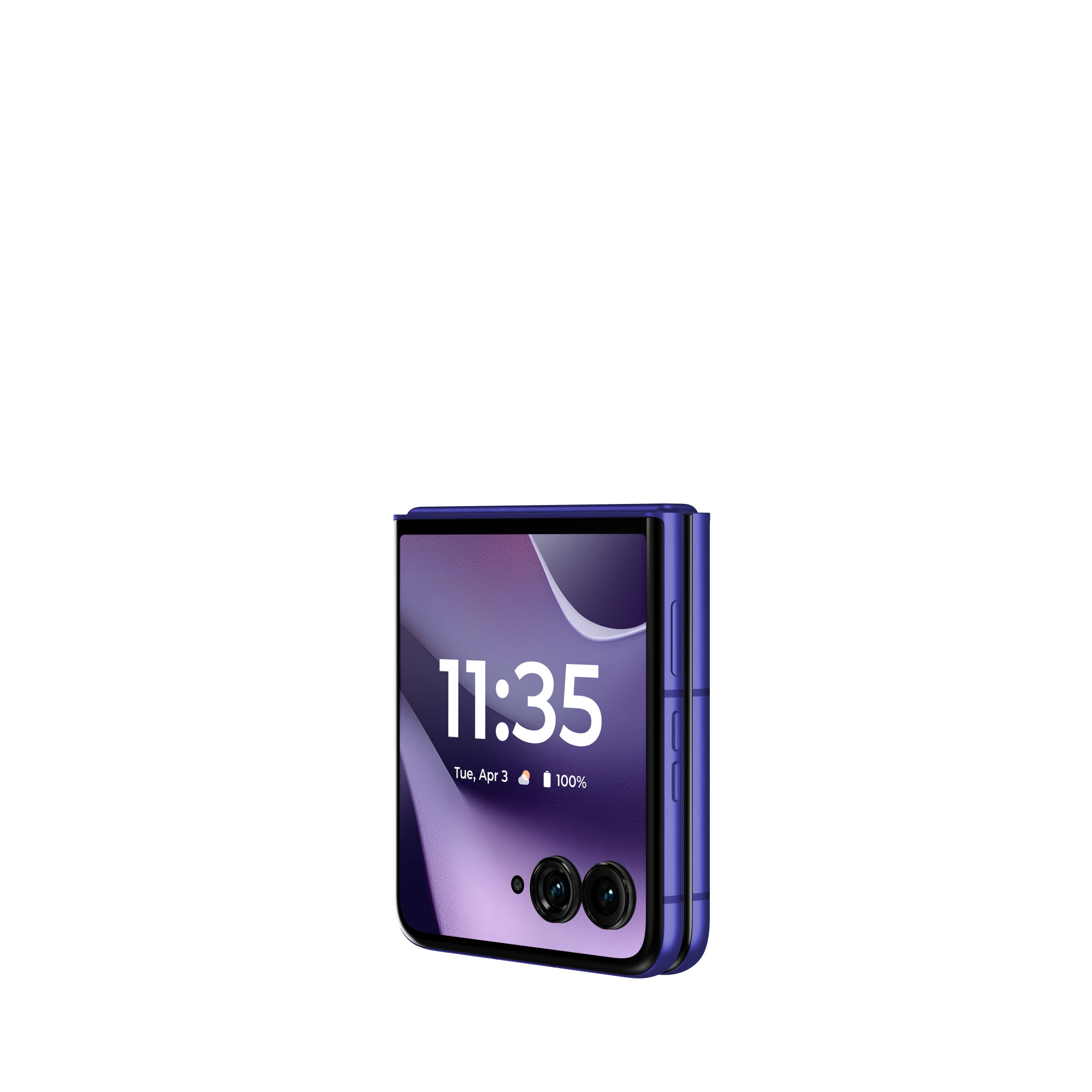 Motorola Razr 70 Ultra PANTONE Orient Blue (Alcantara)