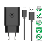 Motorola SJMC202 TurboPower 20W + kabel 1m USB-A/USB-C černá